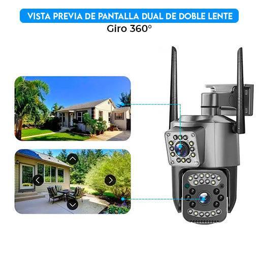 CÁMARA SAFESIGHT 360© PRO DE DOBLE LENTE - Colibri Plaza