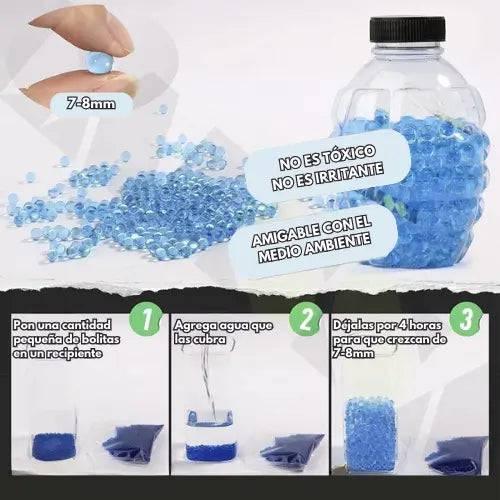 WaterGun | Pistola Hidrogel recargable - Colibri Plaza