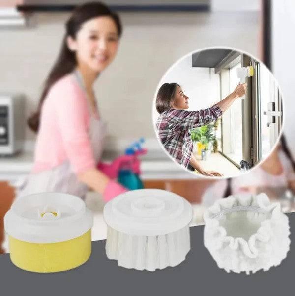 Cepillo Giratorio 3 en 1 UltraCleaner® - Limpia tu hogar 10 veces más rápido y sin esfuerzo - Colibri Plaza