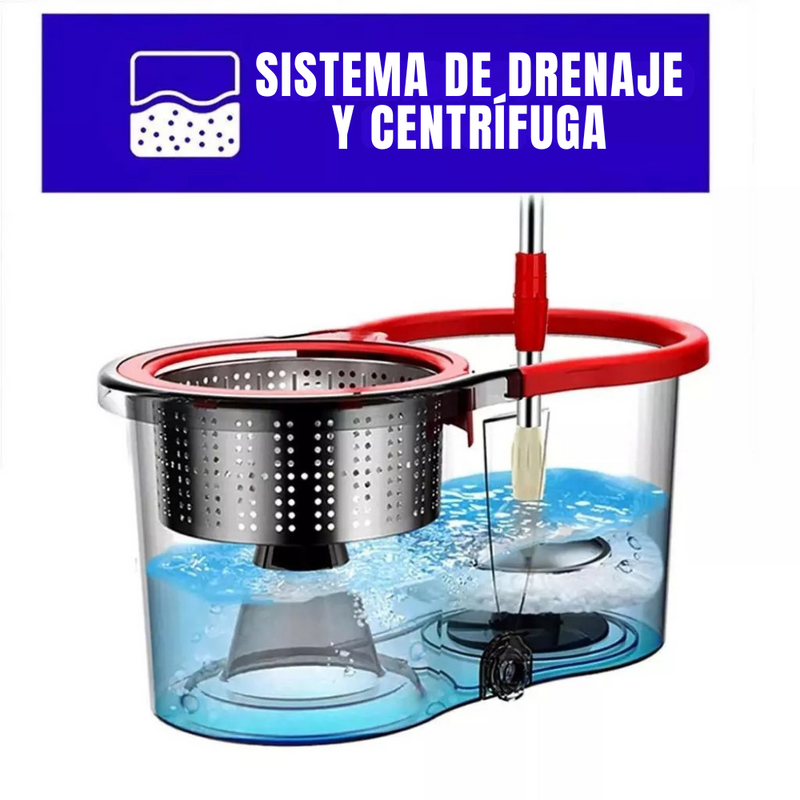 PowerMaid - Menos Esfuerzo, Más Limpieza [2 Mopas de Repuesto + Regalo Exclusivo]