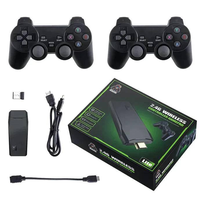 GameStick Pro® Consola 4K + 10.000 Juegos de 9 Consolas + 2 Mandos - Colibri Plaza